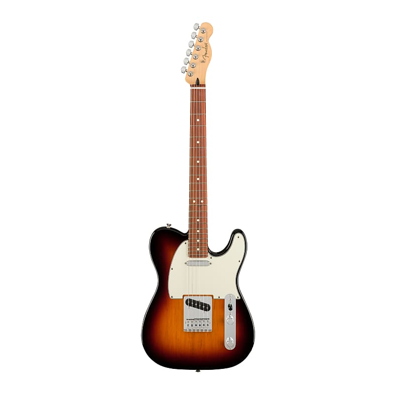 цена Fender Player Telecaster Pau Ferro Fingerboard 3-Color Sunburst Электрогитара Fender Player Telecaster Pau Ferro Fingerboard 3-Color Sunburst Electric Guitar
