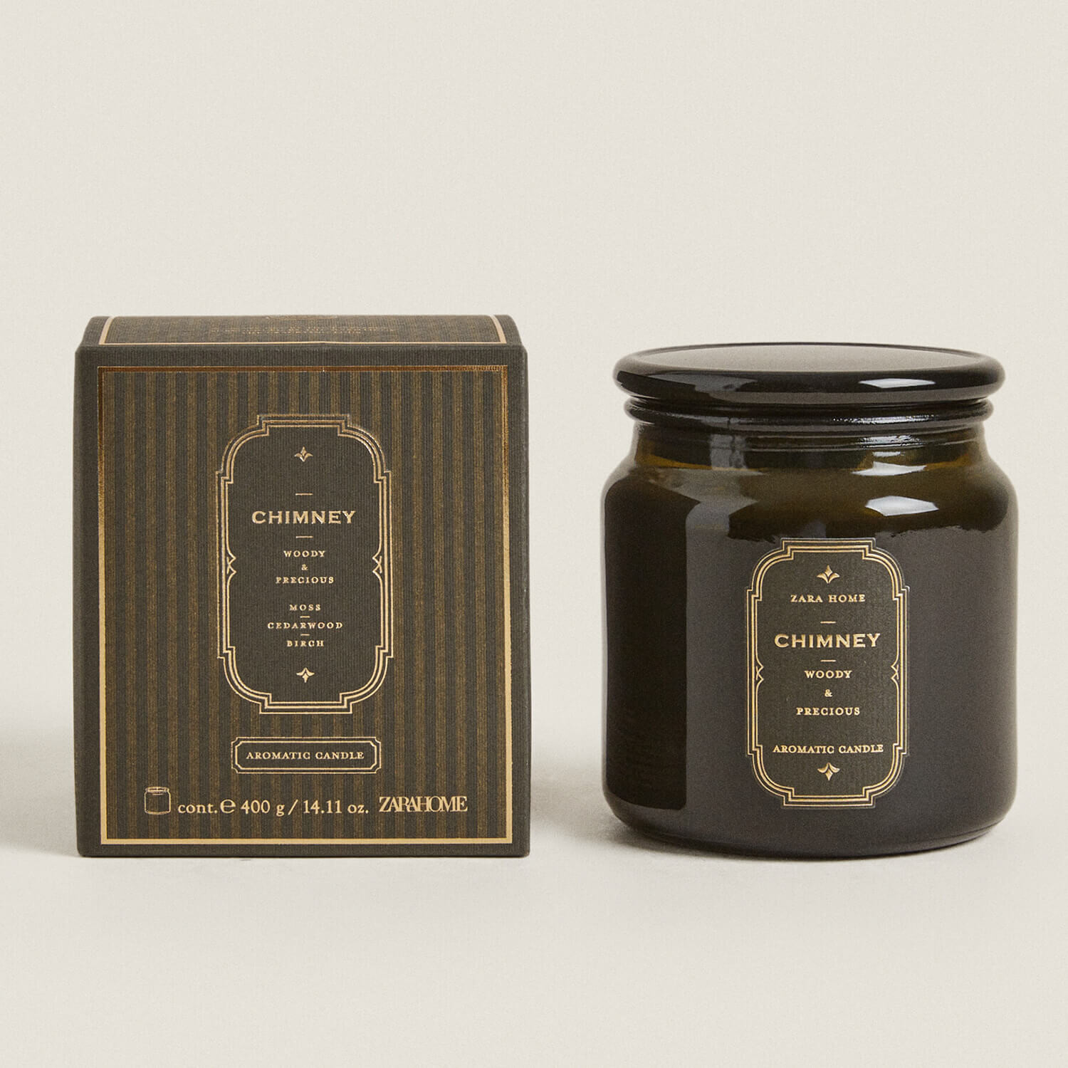 

Ароматическая свеча Zara Home Chimney, 400 г