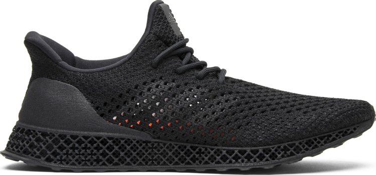 Лимитированные кроссовки Adidas 3D Runner 'Black', черный - фото