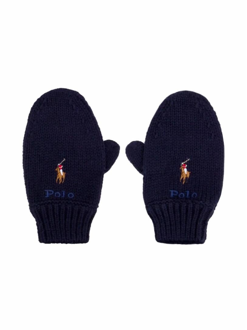 

Вязаные варежки из шерсти Ralph Lauren