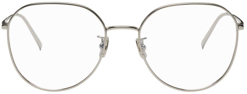 

Серебряные металлические очки SL 484 Saint Laurent