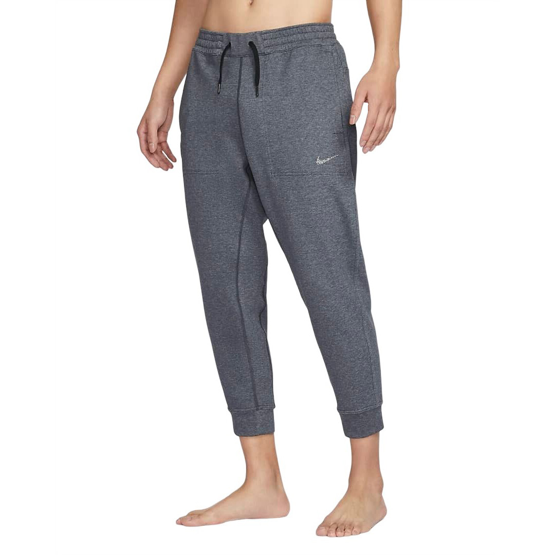 

Брюки Nike Yoga Dri-Fit, серый/черный