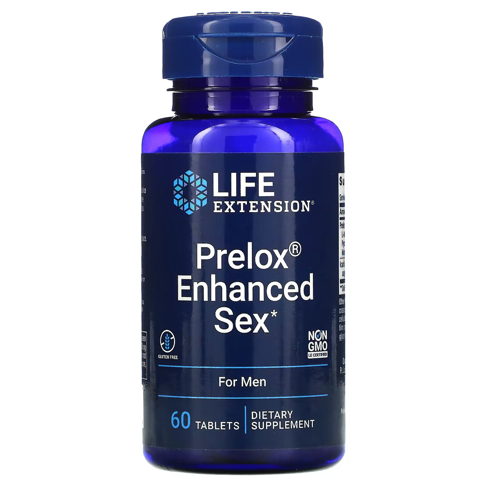 цена Life Extension, Prelox Enhanced Sex, для мужчин, 60 таблеток
