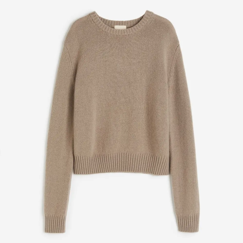 

Свитер H&M Cashmere, бежевый