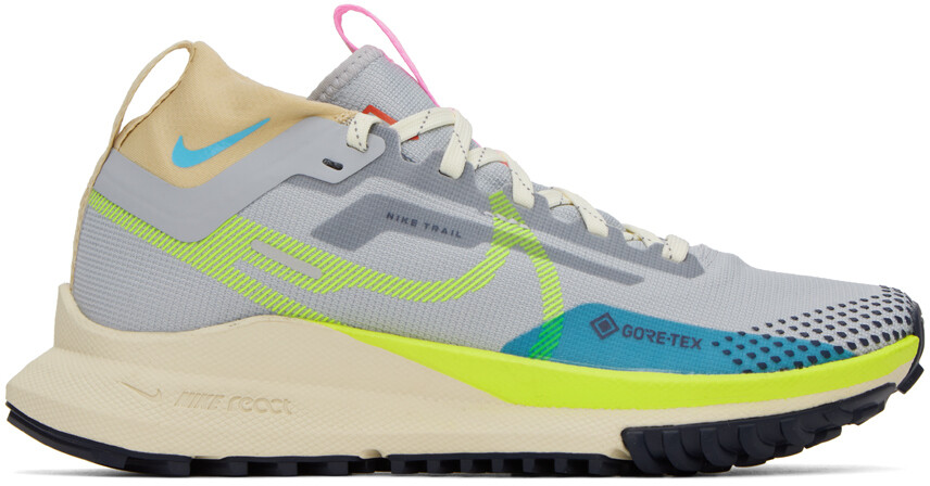 

Серые кроссовки React Pegasus Trail 4 GTX Nike