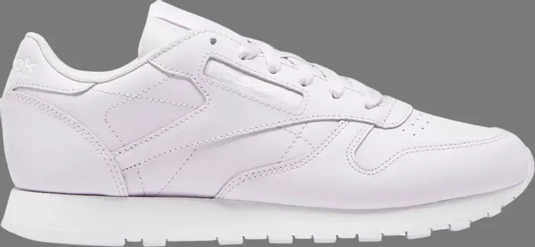 

Кроссовки wmns classic leather 'luminous lilac' Reebok, фиолетовый