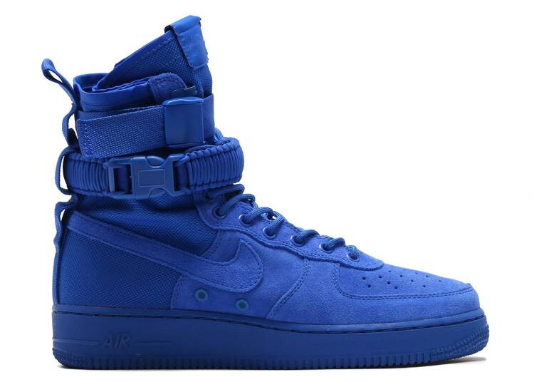 

Кроссовки Nike SF AIR FORCE 1 'GAME ROYAL',, Синий