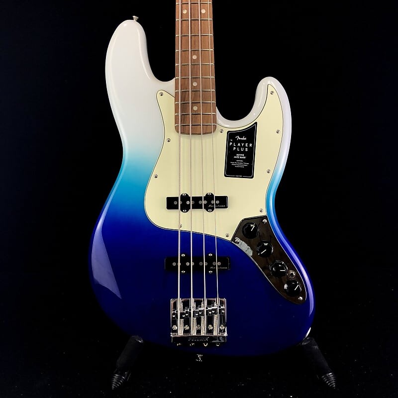 

Fender Player Plus Active Jazz Bass Белэр Синий Player Plus Active Jazz Bass Belair Blue