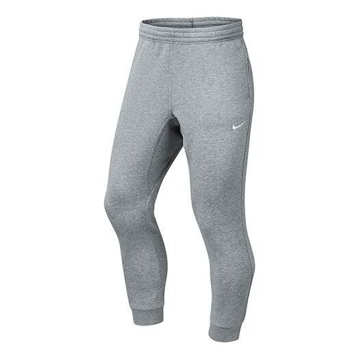 

Nike Fleece Stay Warm Solid Color Casual Sports Bundle Feet, серый