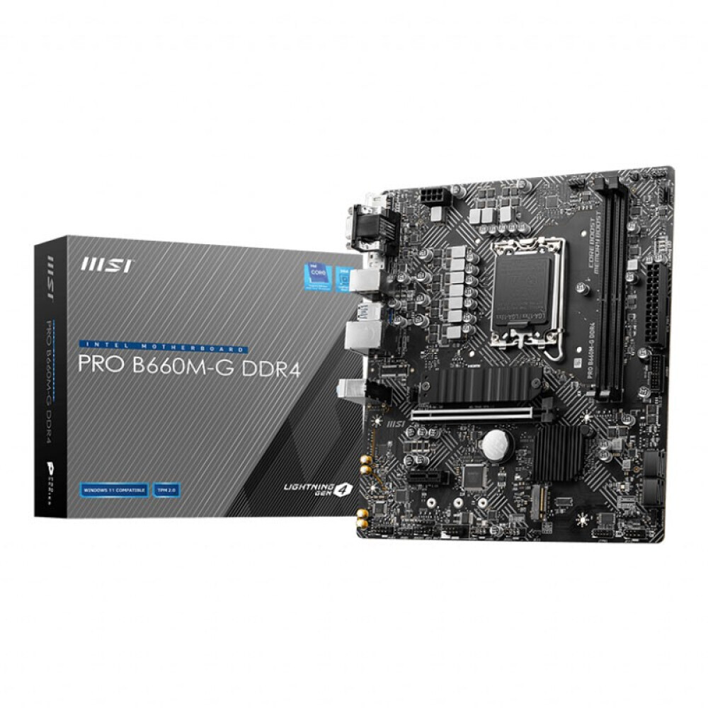 

Материнская плата MSI PRO B660M-G DDR4