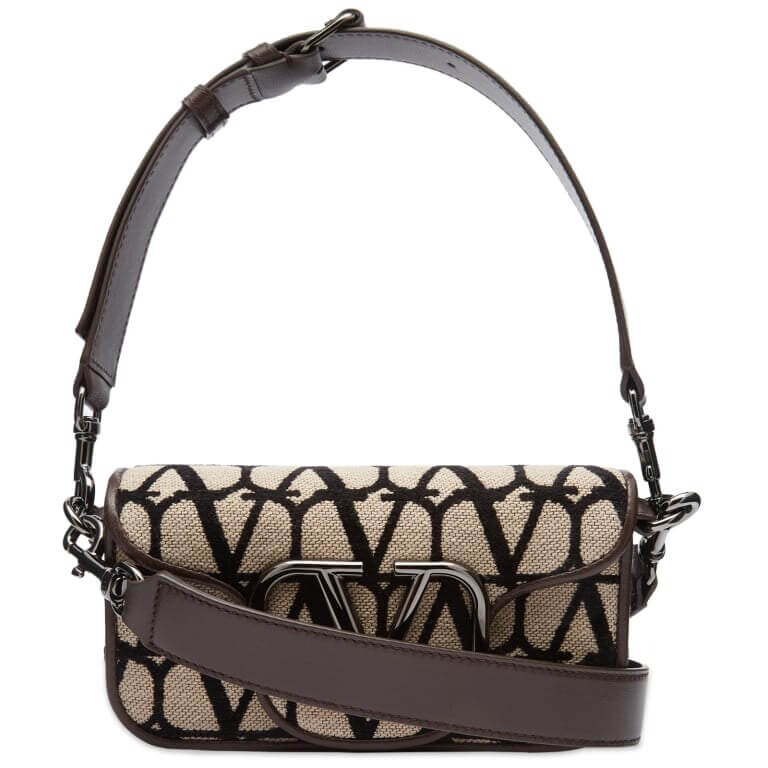 

Сумка Valentino Cross Body Leather, светло-коричневый/черный