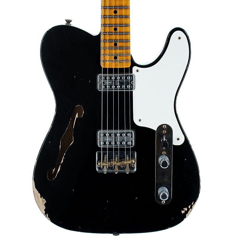 

Fender Custom Shop Limited Edition Caballo Tono Ligero Relic, состаренный черный