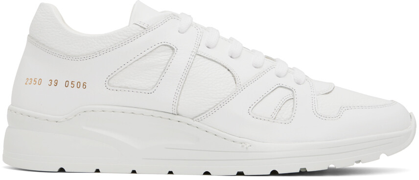 

Белые спортивные кроссовки Track Common Projects