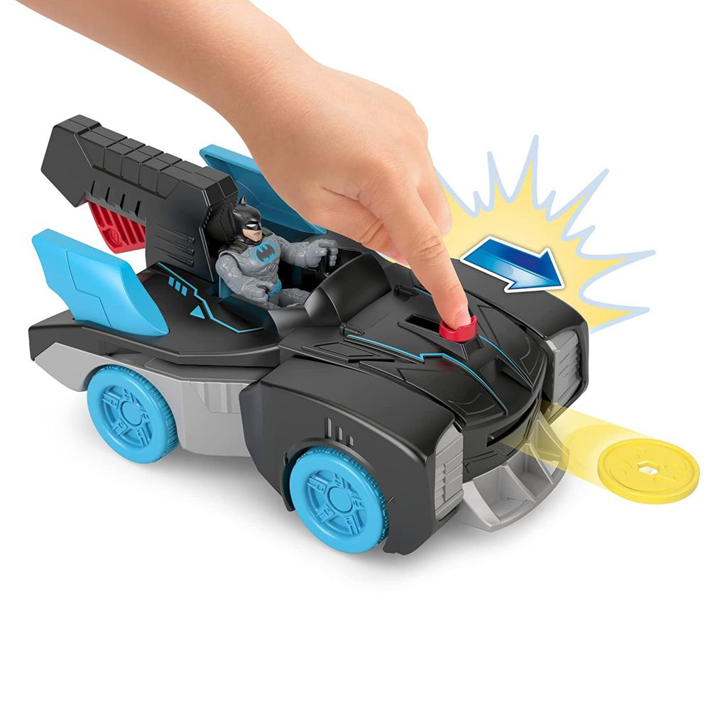 Игровой набор Fisher Price Imaginext DC Super Friends Bat-Tech Batmobile –  купить с доставкой из-за рубежа через платформу «CDEK.Shopping»