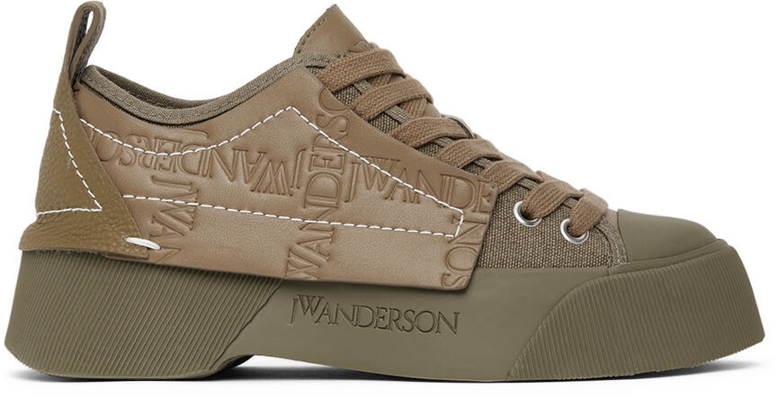

Массивные низкие кеды цвета хаки JW Anderson