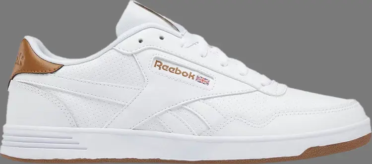 

Кроссовки club memt 'white wild brown' Reebok, белый