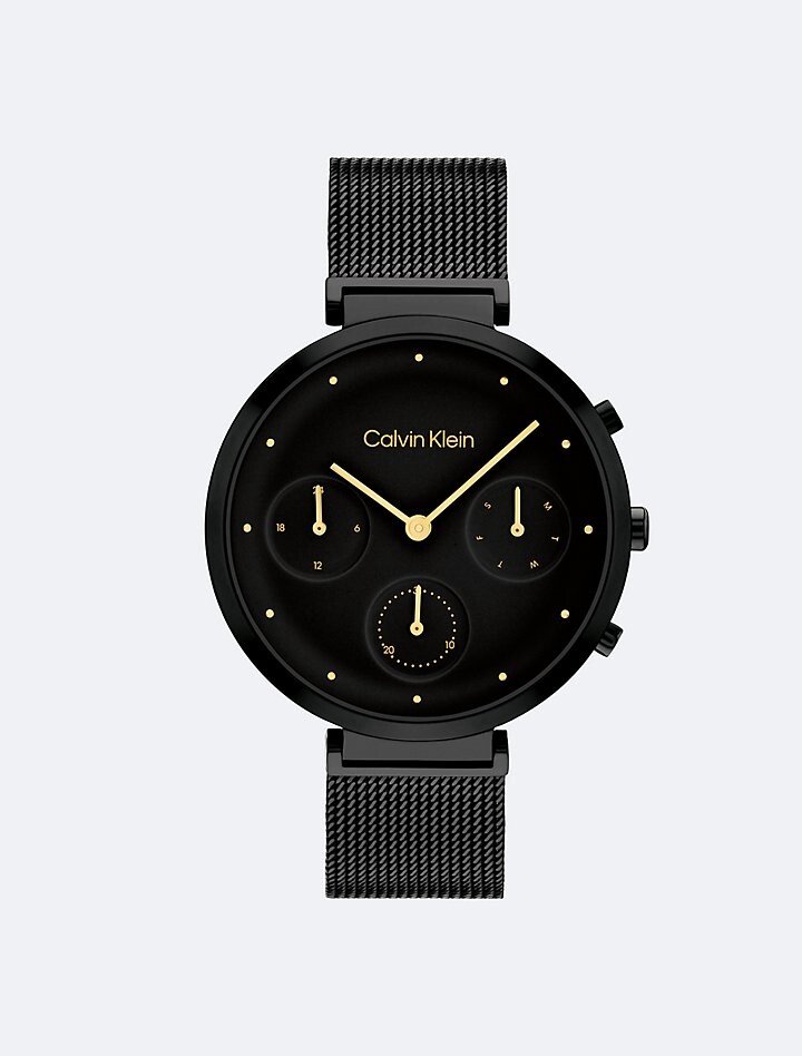 

Минималистичные часы T-Bar Black IP 36,5 мм Calvin Klein, черный