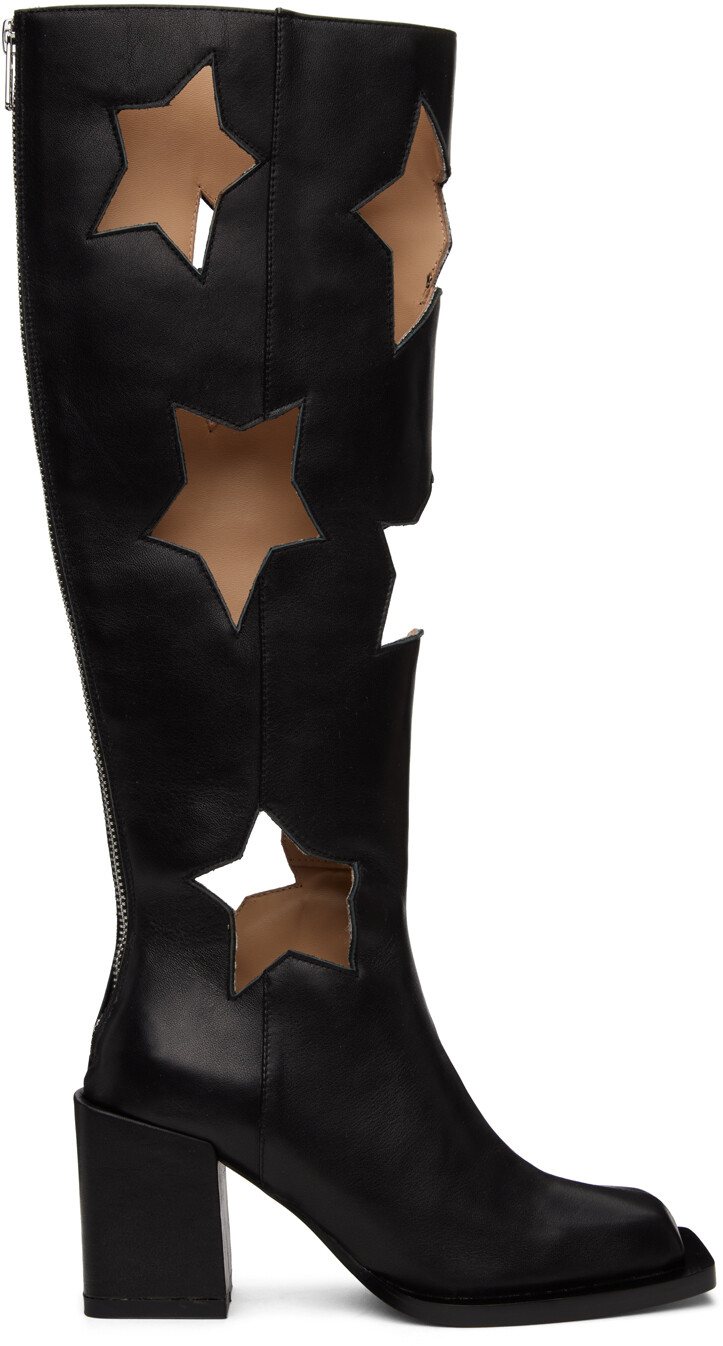 

Ботинки SSENSE Exclusive Black Star Cut ANDREJ GRONAU