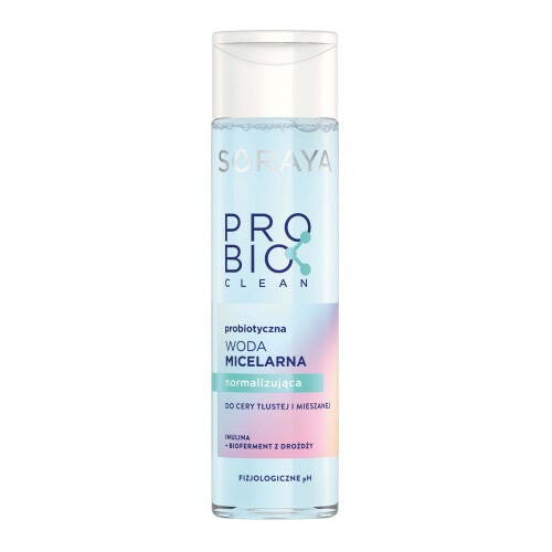 

Soraya Пробиотическая мицеллярная вода Probio Clean нормализующая для жирной и комбинированной кожи 250мл