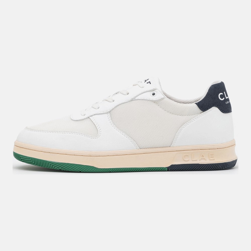 

Кроссовки Clae Malone Lite Unisex, white/navy/pine green