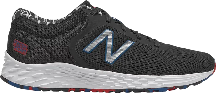 

Кроссовки New Balance Arishi v2 Big Kid Wide 'Black Oxygen Blue', черный