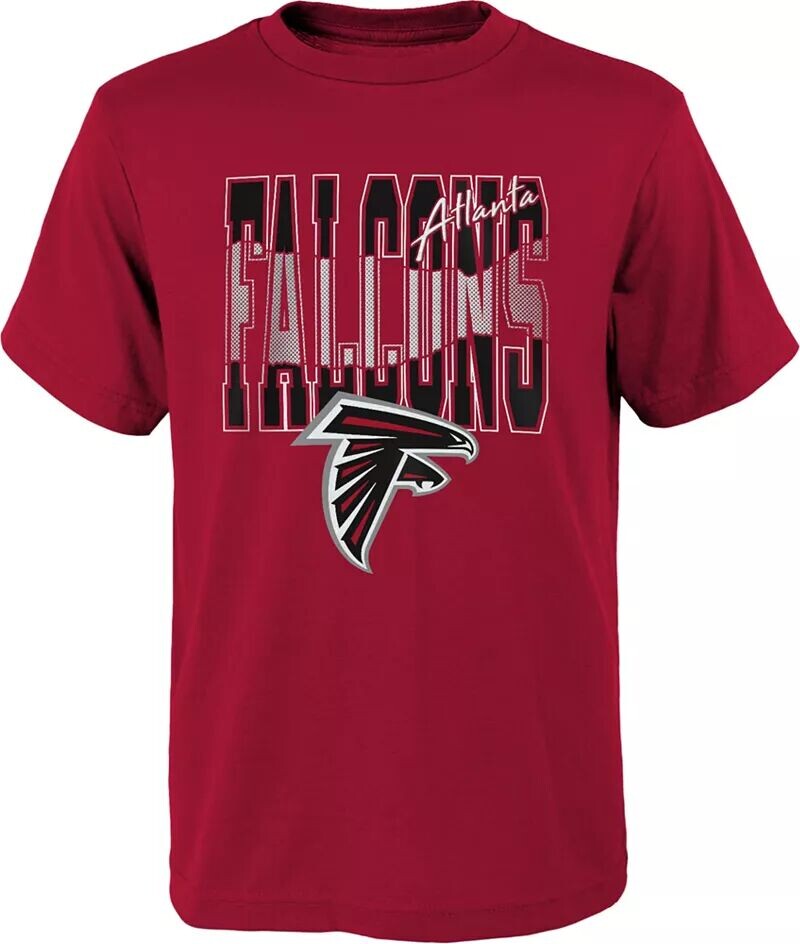 

Nfl Team Apparel Молодежная футболка Atlanta Falcons Playbook Красная футболка