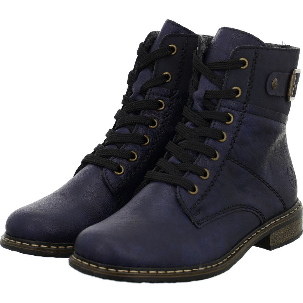 

Ботинки rieker Schnürstiefeletten, синий