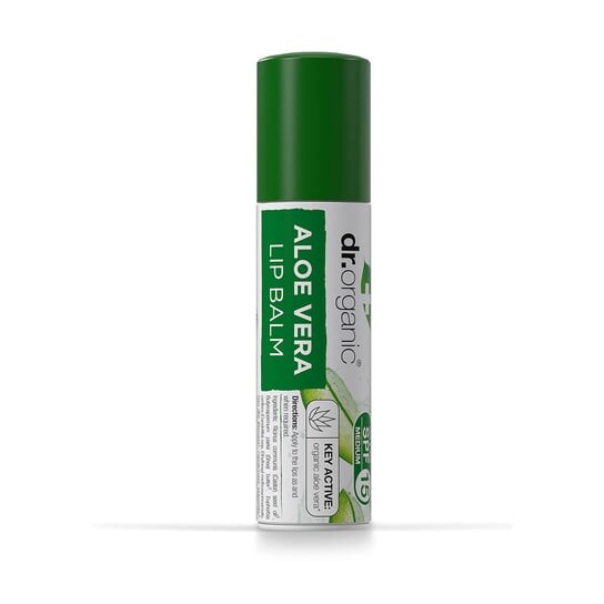 

Защитный бальзам для губ с органическим алоэ SPF15, 5,7 мл Dr.Organic Aloe Vera