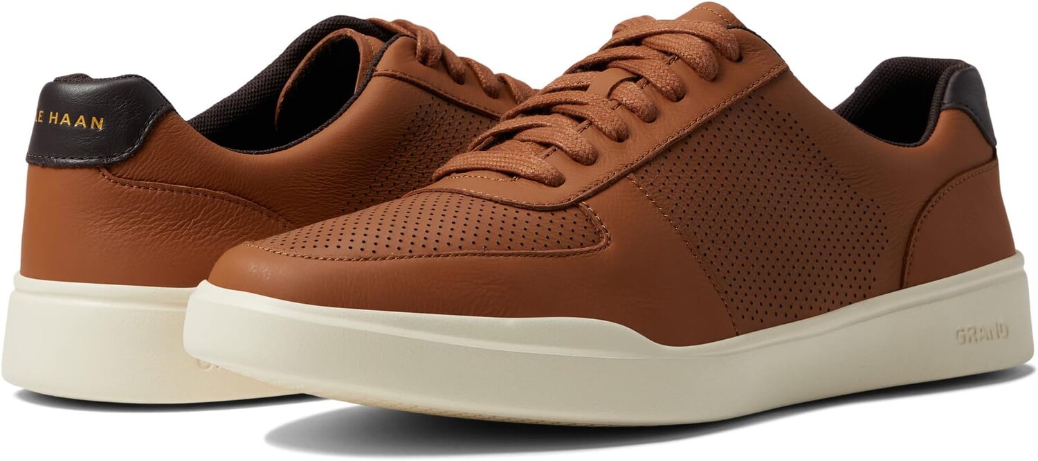 

Кроссовки Grand Crosscourt Modern Perf Sneaker Cole Haan, цвет British Tan Leather