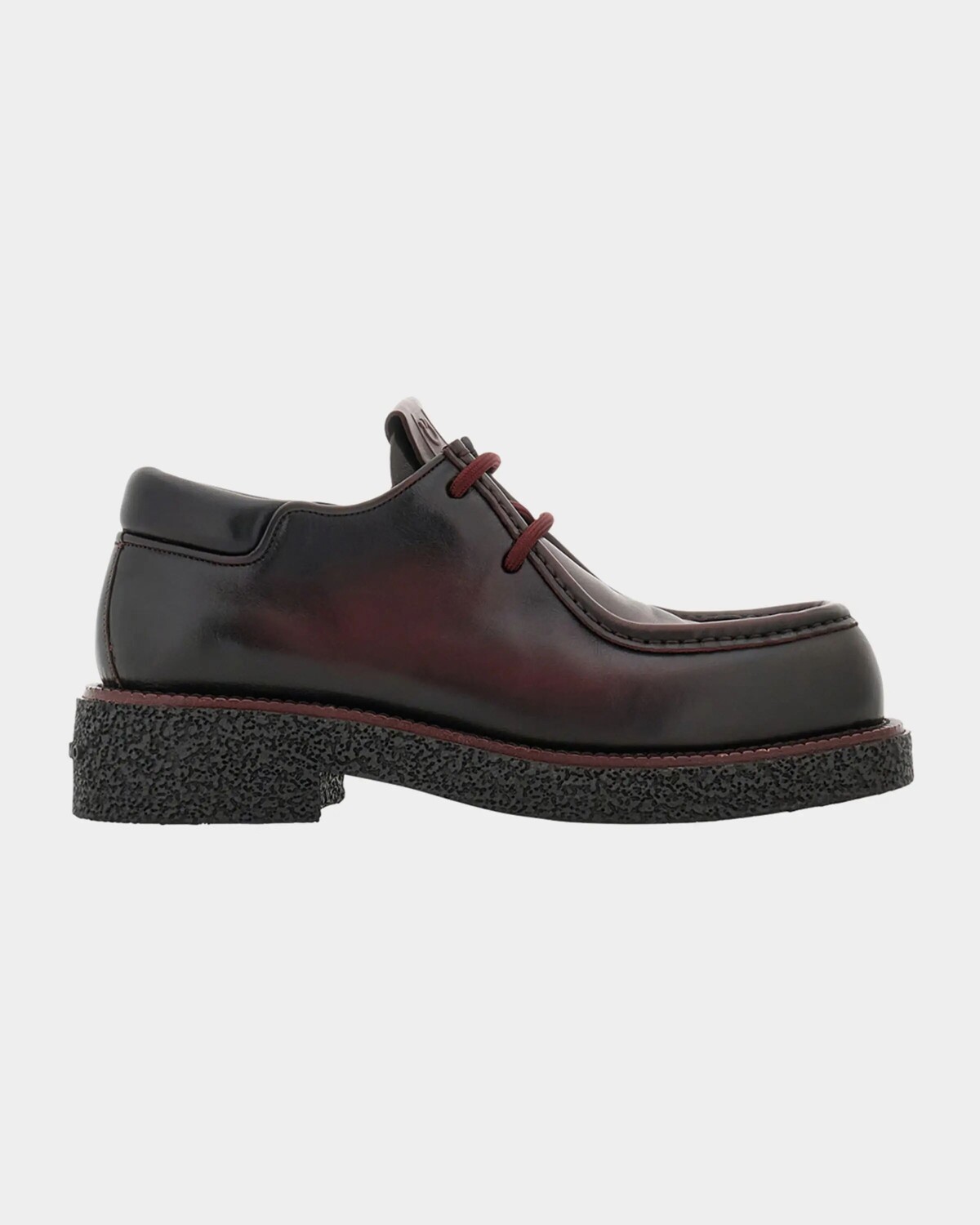

Мужские лоферы Wallabee на шнуровке Cleveland Ferragamo, цвет Burgundy