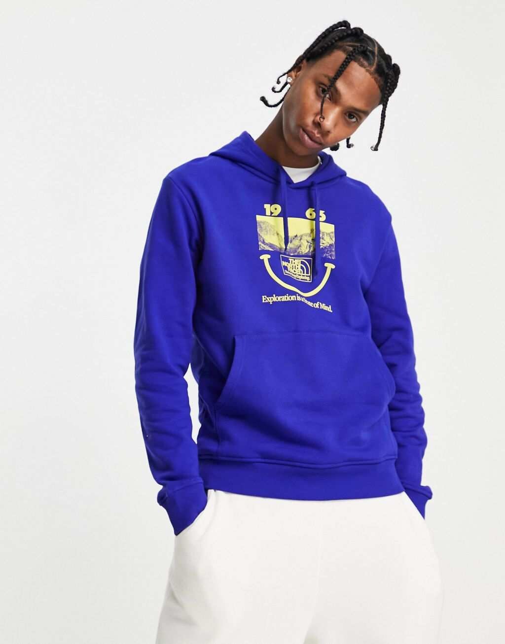 

Темно-синяя худи с принтом Smile Face The North Face 1966 эксклюзивно на ASOS, Синий