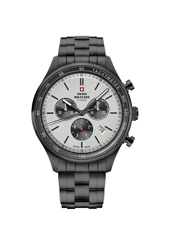 

См34081.05 стальные мужские наручные часы Swiss Military By Chrono, черный