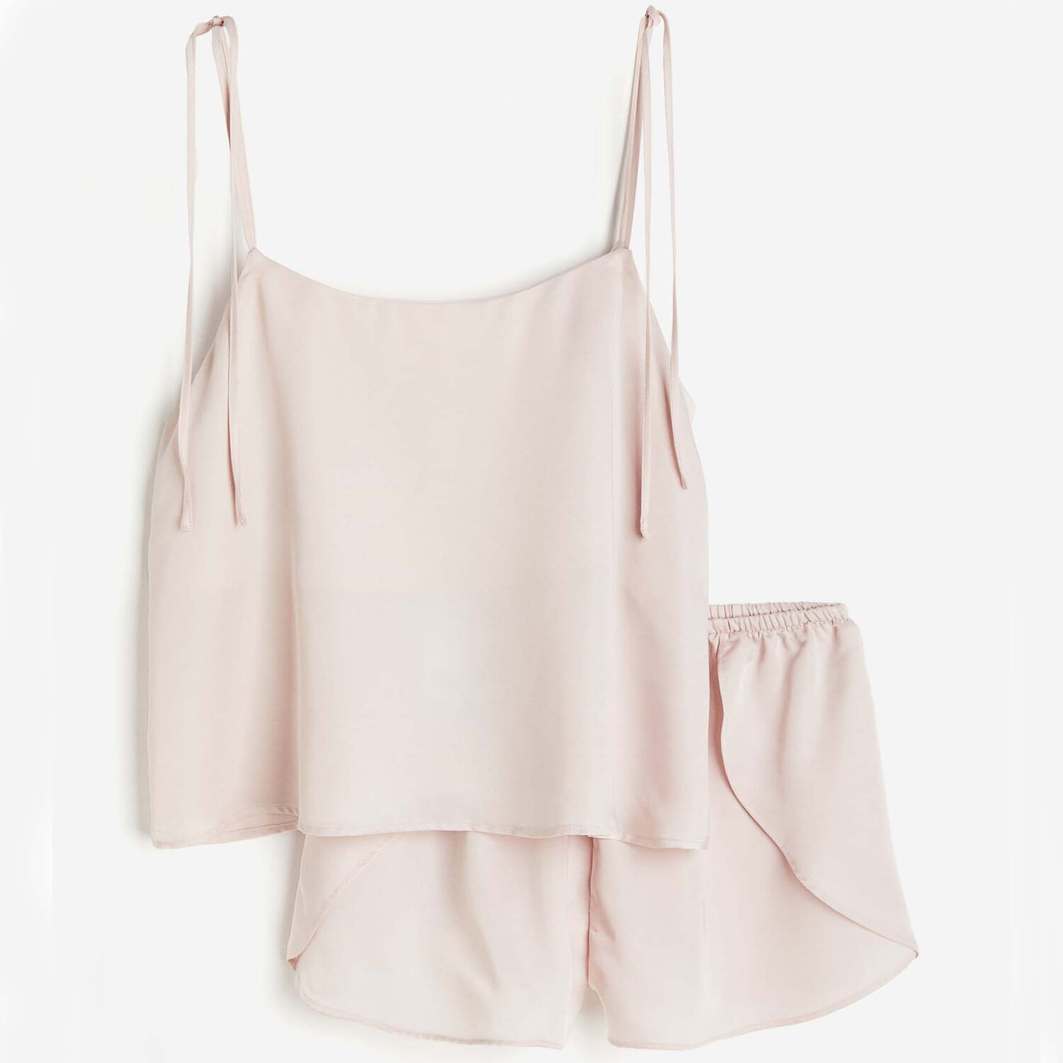 

Пижама H&M Camisole Top And Shorts, пудрово-розовый