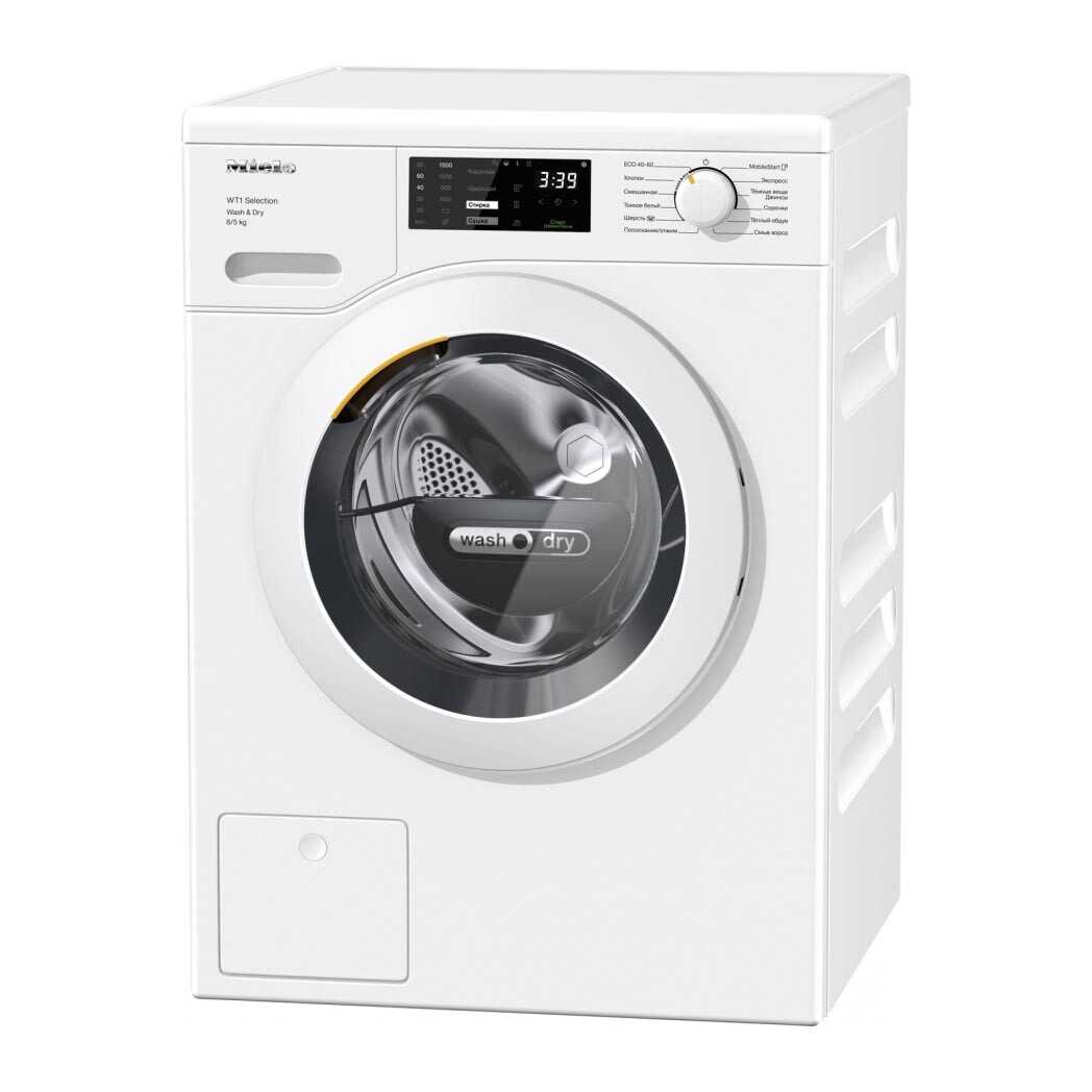 

Стирально-сушильная машина Miele WTD163WCS, белый