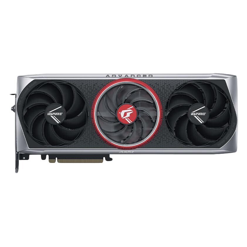 

Видеокарта Colorful iGame GeForce RTX 4070 TI Advanced OC 12 Гб, серебрянный