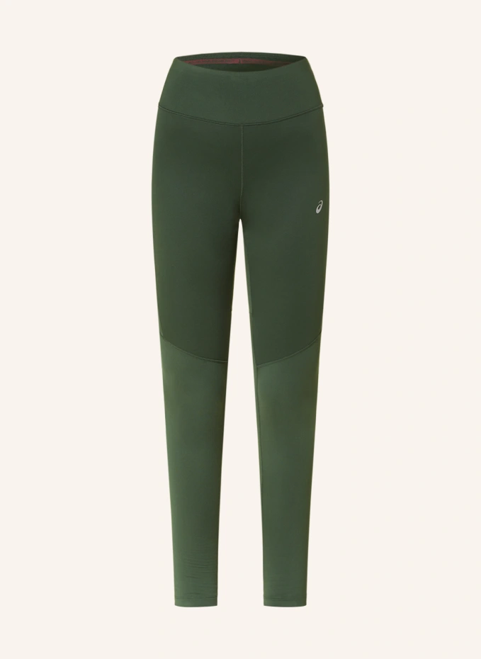 

Колготки для бега winter run Asics, зеленый