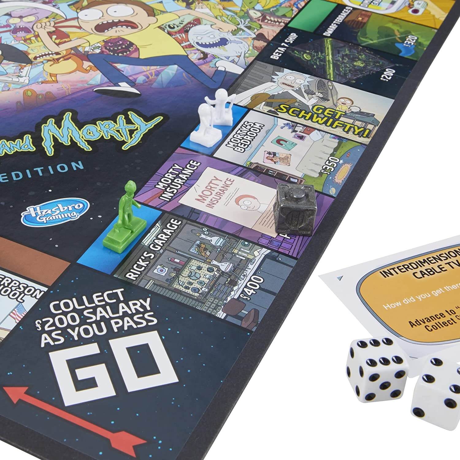 Настольная игра Hasbro Gaming Monopoly: Rick and Morty Edition