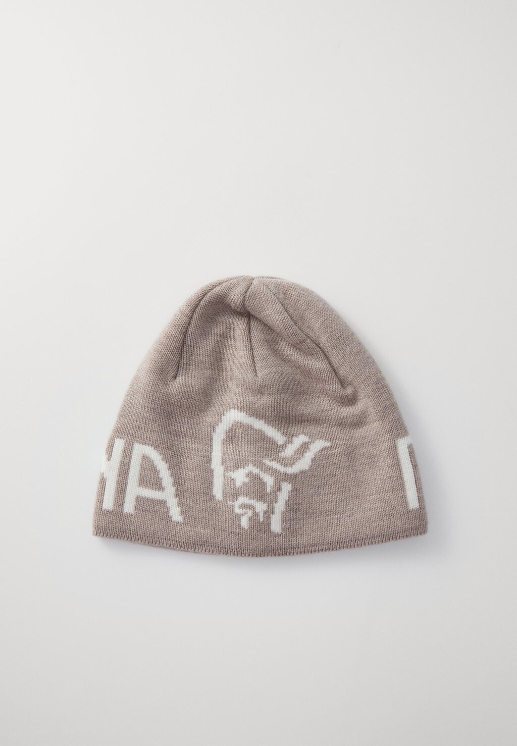 

Шапка LOGO BEANIE UNISEX Norrøna, бежевый