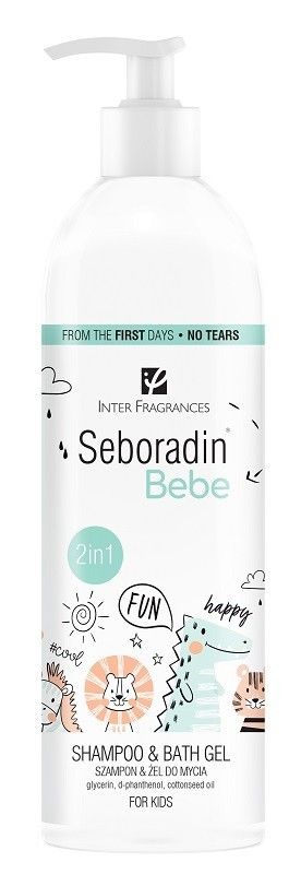 Seboradin Bebe гель для мытья тела и волос, 500 ml