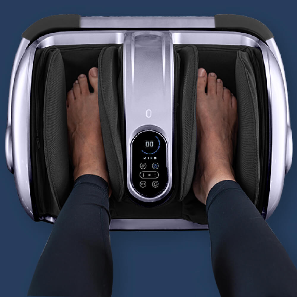 Массажер для ног Miko Shiatsu Foot Machine, угольно-серый – заказать с  доставкой из-за рубежа через онлайн-сервис «CDEK.Shopping»