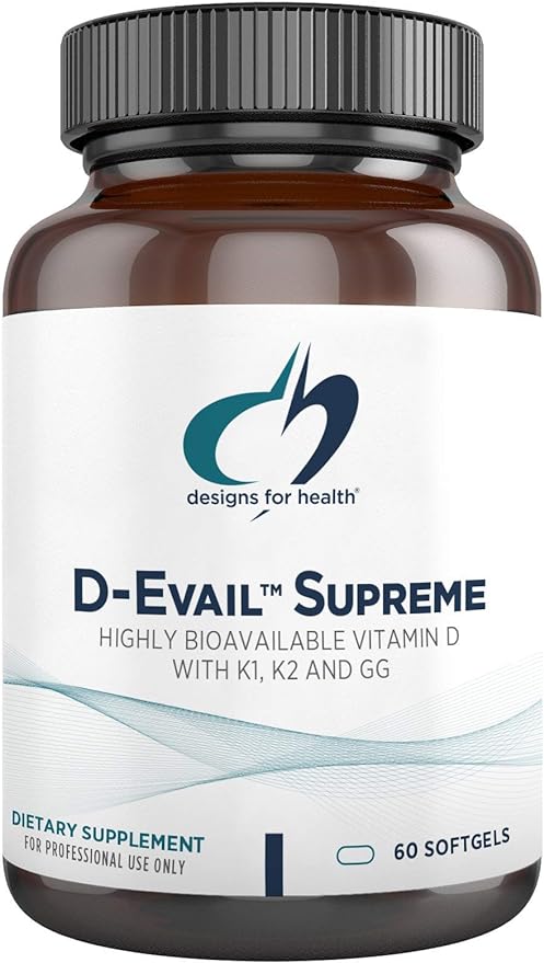 Designs for Health D-Evail Supreme — 5000 МЕ, 60 мягких таблеток коньки bauer supreme m1 int 6 0 d