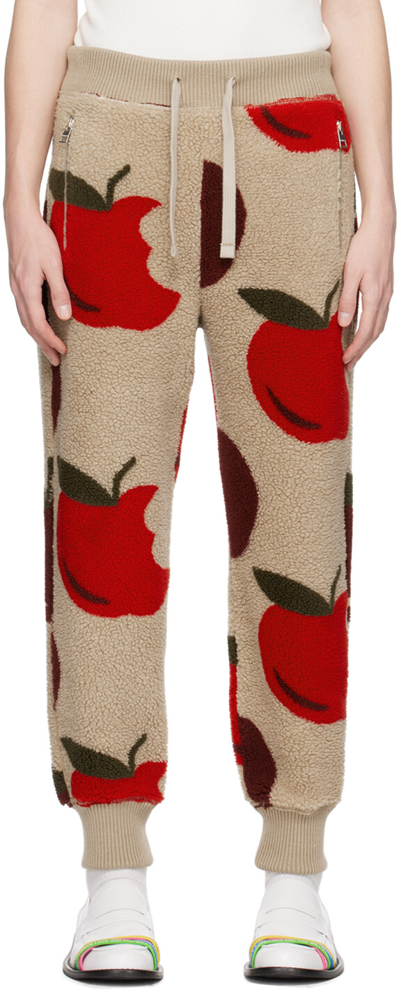 

Бежевые зауженные спортивные штаны JW Anderson