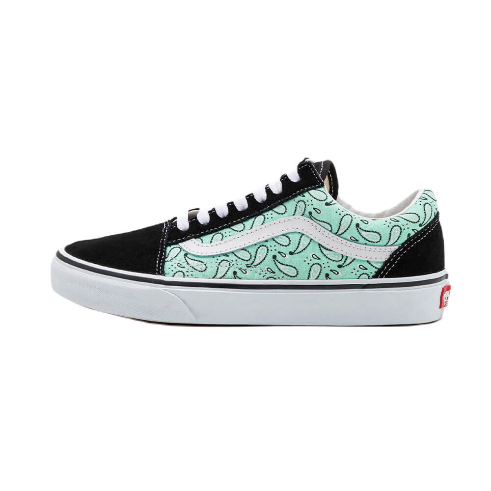 

Кеды Vans Old Skool, чёрный/мятный