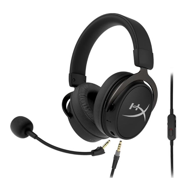 Игровая гарнитура HYPERX Cloud MIX Wired, для ПК и игровых консолей, bluetooth, черная HX-HSCAM-GM - фото