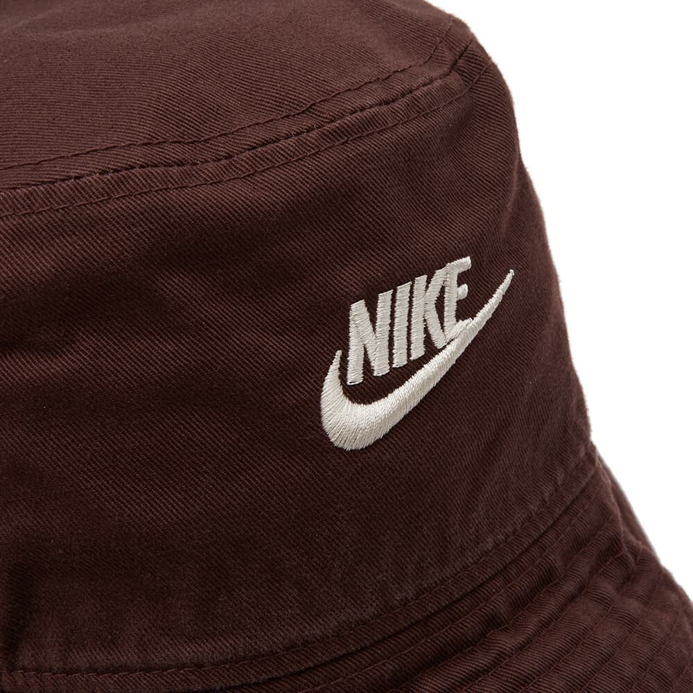 

Панама Nike Washed Bucket, темно-коричневый