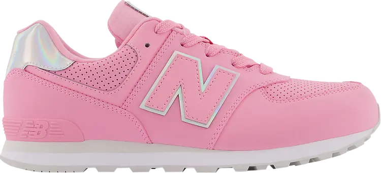 

Кроссовки New Balance 574 Big Kid Wide 'Bubblegum', розовый