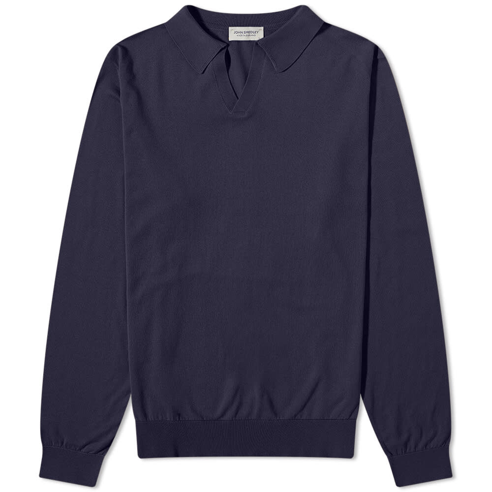 

Футболка John Smedley Puck Skipper Collar Knit