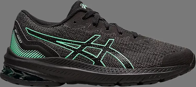 

Кроссовки gt 1000 11 gs 'graphite grey new leaf' Asics, серый