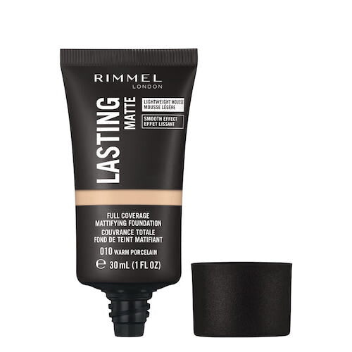 

Rimmel Матирующая тональная основа Lasting Matte 010 Warm Porcelain 30мл