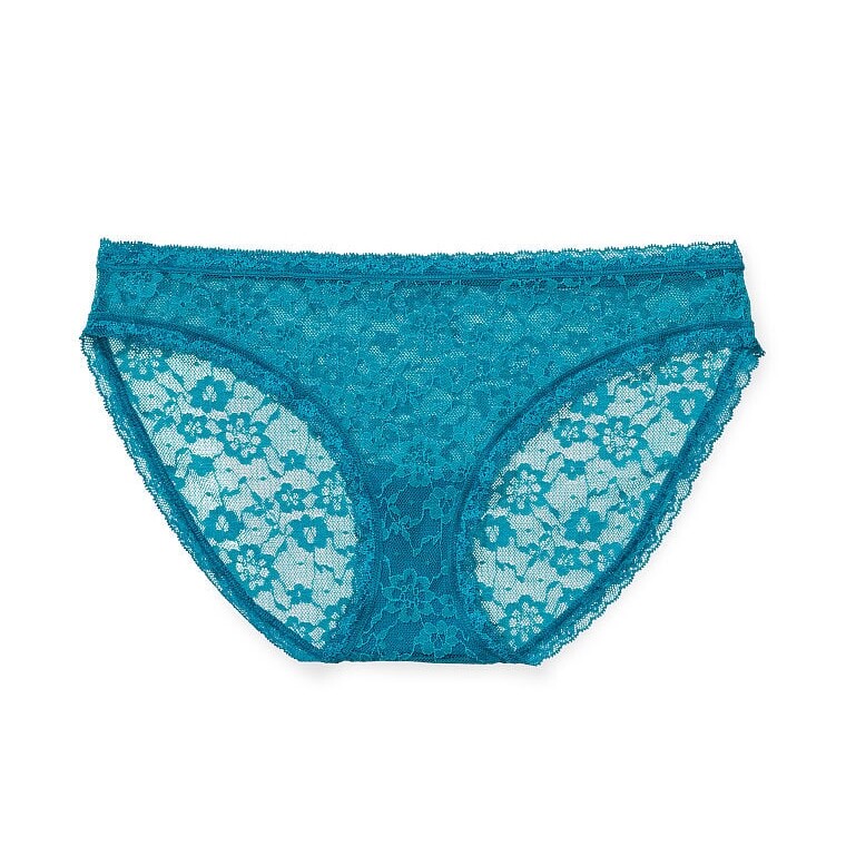 

Трусы Victoria's Secret The Lacie Posey Lace Bikini, голубой